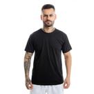 Camiseta Masculina Lisa Básica Casual Algodão Gola Redonda
