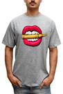 Camiseta Masculina Love Bullet In Mouth