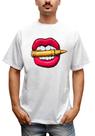 Camiseta Masculina Love Bullet In Mouth