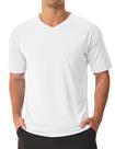 Camiseta masculina MAGCOMSEN com proteção solar UPF 50+, gola V, secagem rápida, tamanho XL