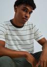 Camiseta Masculina Manga Curta Fio Tinto Listrada