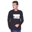 Camiseta Masculina Manga Longa Com Estampa