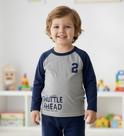 Camiseta Masculina Manga Longa Infantil Racing Nº 1 Ao 3