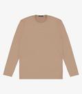 Camiseta Masculina Manga Longa Térmica Diametro Marrom