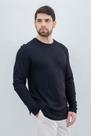Camiseta Masculina Manga Longa Texturizada Despojada