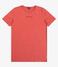 Camiseta Masculina Meia Malha Fio Tinto Select Vermelho