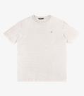 Camiseta Masculina Meia Malha Texturizada Diametro Bege