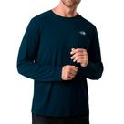 Camiseta Masculina ML Hyper Tee Crew Azul Petroleo - The North Face Camiseta Masculina ML Hyper Tee Crew Azul Petroleo - The North Face