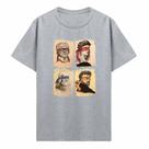 Camiseta Masculina Mutant Ninja Turtle De Manga Curta Com Estampa Humorística E Gola Redonda, Top Camiseta Masculina Mutant Ninja Turtle De Manga Curta Com Estampa Humorística E Gola Redonda, Top