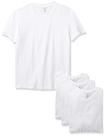 Camiseta masculina Nautica, pacote com 4 unidades, algodão, gola redonda, branca