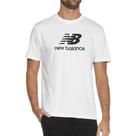 Camiseta Masculina New Balance MC Essentials Branca - MT4150