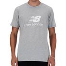 Camiseta Masculina New Balance MC Essentials Cinza - MT41
