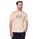 Camiseta Masculina New Balance Miler Graphic Bege