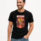 Camiseta Masculina Neymar Futebol 100% Algodão Lançamento Camiseta Masculina Neymar Futebol 100% Algodão Lançamento
