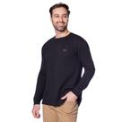Camiseta Masculina Nicoboco Manga Longa Texturizada Preto