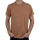 Camiseta Masculina Ogochi MC Casual Slim Mescla Marrom - 006