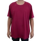 Camiseta Masculina Ogochi Plus Size Essencial Bordô - 0060