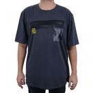 Camiseta Masculina Olho Fatal MC Plus Size Raven Cinza 10028