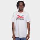 Camiseta Masculina Onbongo Estampada Branca Original