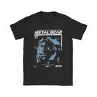 Camiseta Masculina Oversize Metal Gear Solid Snake Engraçada De Algodão Manga Curta Estilo Camiseta Masculina Oversize Metal Gear Solid Snake Engraçada De Algodão Manga Curta Estilo