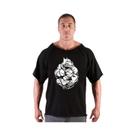 Camiseta Masculina Oversize Para Academia E Fitness - Sem Dor, Sem Ganho - Roupa Solta E Respirável