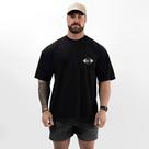 Camiseta Masculina Oversized Academia Estilo Conforto Camiseta Masculina Oversized Academia Estilo Conforto