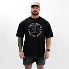 Camiseta Masculina Oversized Algodão Fitness Estilo Casual Camiseta Masculina Oversized Algodão Fitness Estilo Casual