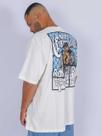 Camiseta Masculina Oversized Compton Boyz'N The Hood Off White