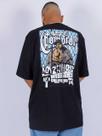 Camiseta Masculina Oversized Compton Boyz'N The Hood Preta