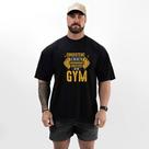 Camiseta Masculina Oversized Fitness Estilo Casual Algodão Camiseta Masculina Oversized Fitness Estilo Casual Algodão