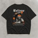 Camiseta Masculina Oversized Malha Premium 30.1 Believe Moda