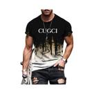 Camiseta Masculina Oversized Vintage 3D - Estilo Harajuku Streetwear Camiseta Masculina Oversized Vintage 3D - Estilo Harajuku Streetwear