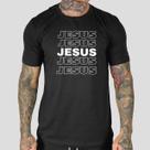 Camiseta Masculina Personalizada Jesus Básica