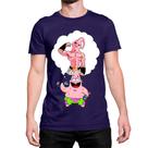 Camiseta Masculina Personalizada Patrick Forte Academia Foco Ref13 Camisa Algodão Malha Premium Top