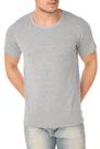 Camiseta Masculina Premium 100% Algodão Cinza Mescla - Conforto e Estilo