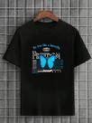 Camiseta Masculina Preta 100% Algodão Butterfly freedom Camiseta Masculina Preta 100% Algodão Butterfly freedom