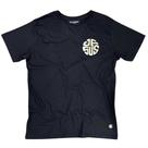 Camiseta Masculina Preta Jesus Bolinha
