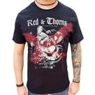 Camiseta Masculina Preta M Red Biotwo