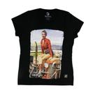 Camiseta Masculina Preta Modelo Trator Camiseta Masculina Preta Modelo Trator