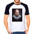 Camiseta Masculina Raglan Branca Breaking Bad 07
