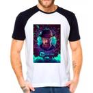 Camiseta Masculina Raglan Branca Breaking Bad 08