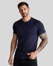 Camiseta Masculina Reta Lisa 100 Algodão Manga Curta Alta Qualidade
