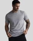 Camiseta Masculina Reta Lisa 100 Algodão Manga Curta Alta Qualidade