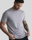 Camiseta Masculina Reta Lisa 100 Algodão Manga Curta Alta Qualidade