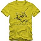 Camiseta Masculina São Jorge Guerreiro Estampa Santo Católico Algodão Manga Curta