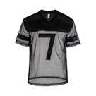 Camiseta Masculina Sexy De Malha De PU Transparente Com Mangas Curtas Para Uso Em Clubes