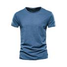 Camiseta Masculina Slim Fit - Algodão, Decote V, Manga Curta Camiseta Masculina Slim Fit - Algodão, Decote V, Manga Curta