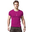 Camiseta Masculina Slim Fit Camisa Justa Ao Corpo Cores