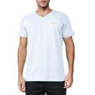 Camiseta Masculina Slim Gola V Bordada Colcci
