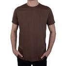 Camiseta Masculina Stoff MC Básica Marrom - 04006